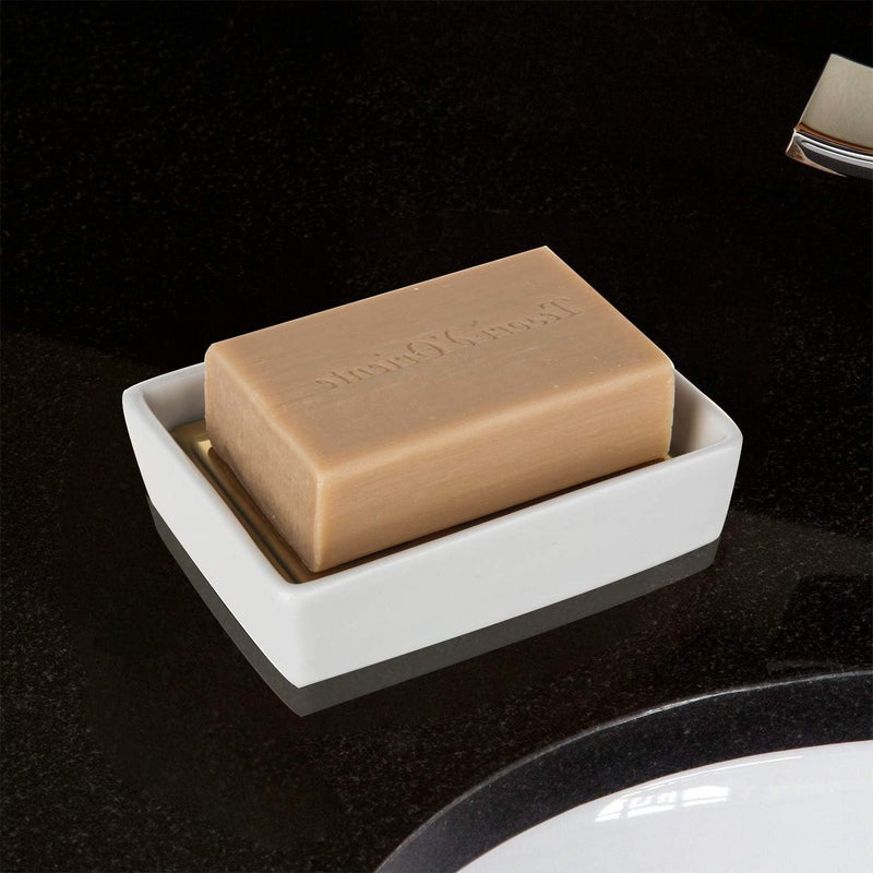IMEEA Gold Soap Dish SUS304 Stainless Steel Gold Soap Holder for Bathroom Shower - Image 5